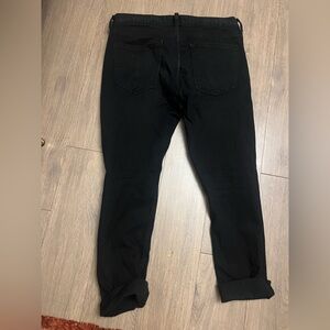 Banana Republic slim black jeans. 32x30
